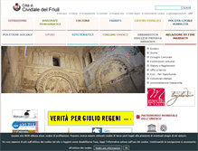 Tablet Screenshot of cividale.net